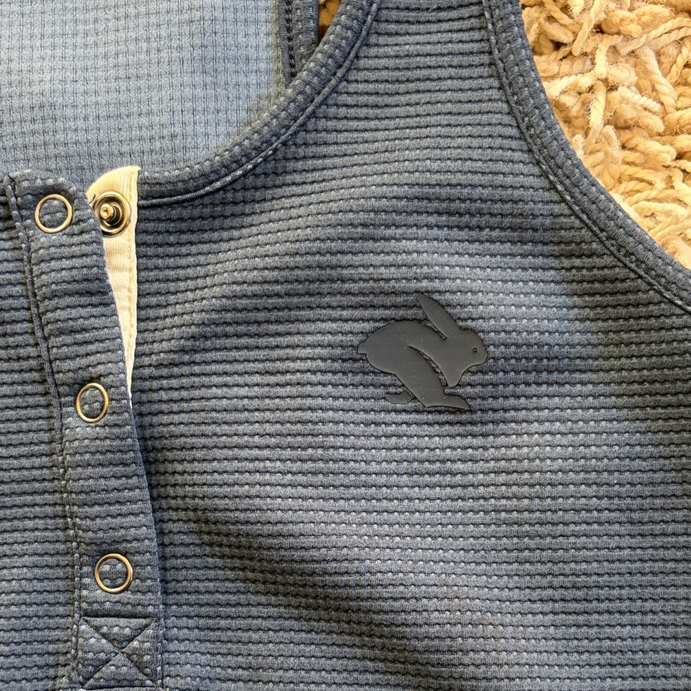 Rabbit Snap To It Women's Waffle Tank Top, Size XS - Picture 3 of 5